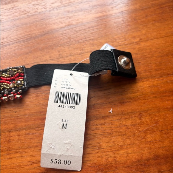 Anthropologie Victorian Embellished Belt NWT